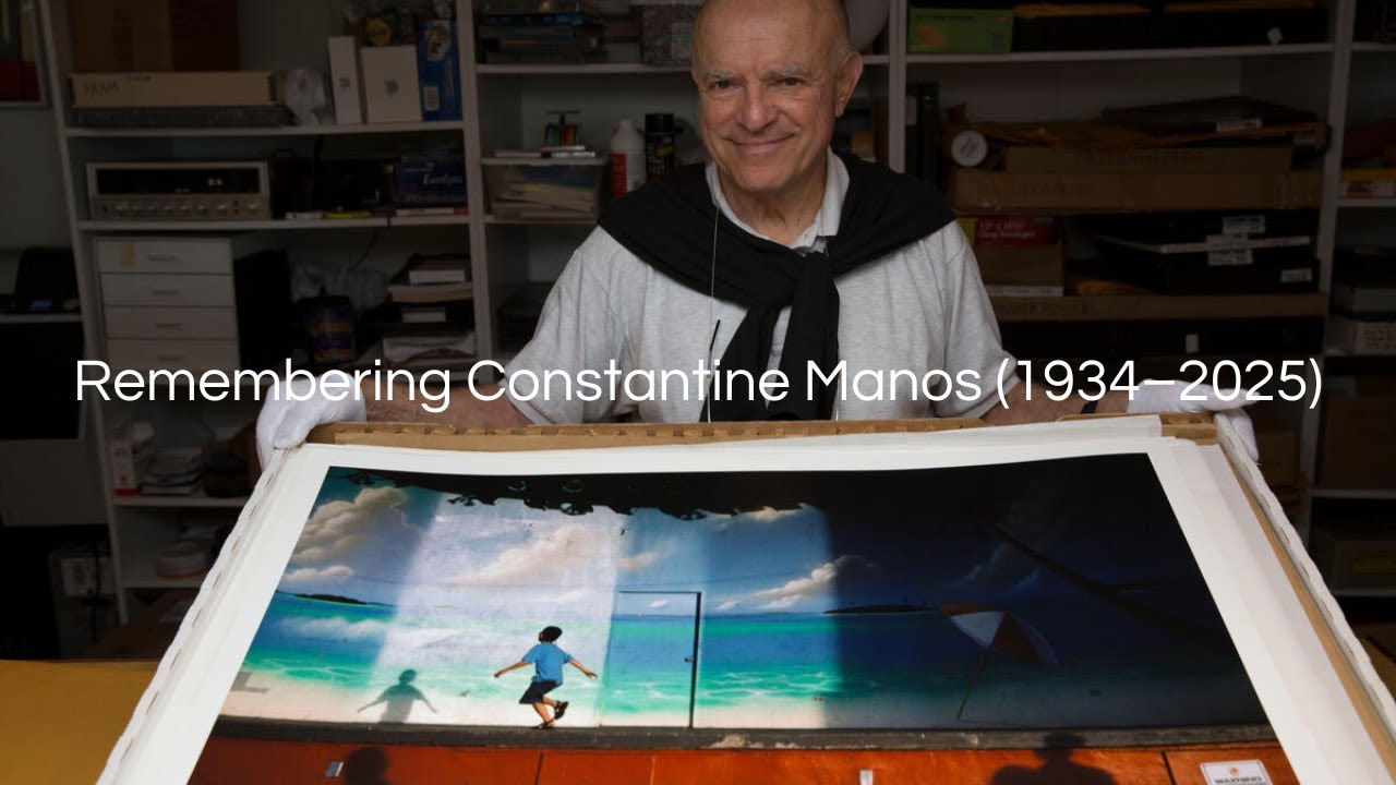 Remembering Constantine Manos (1934–2025)