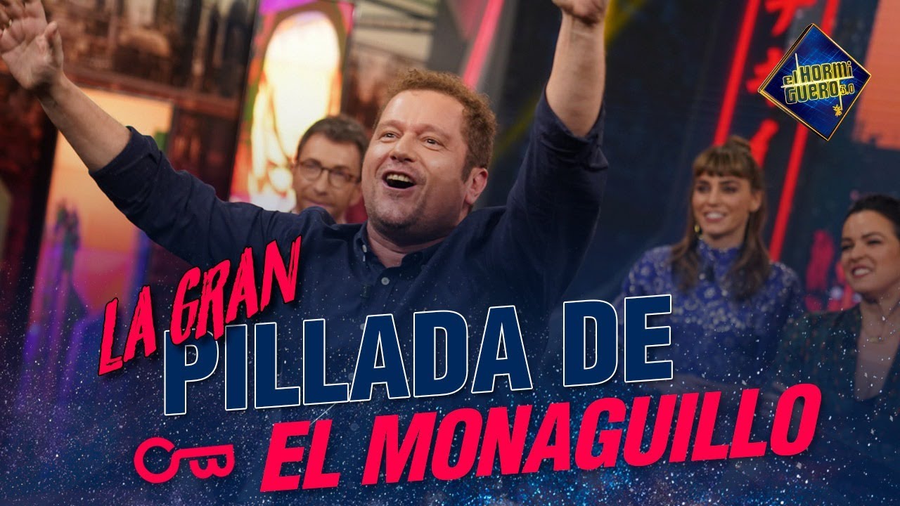 La gran pillada de El Monaguillo repartiendo la tarjeta Hormiguero Openbank - El Hormiguero