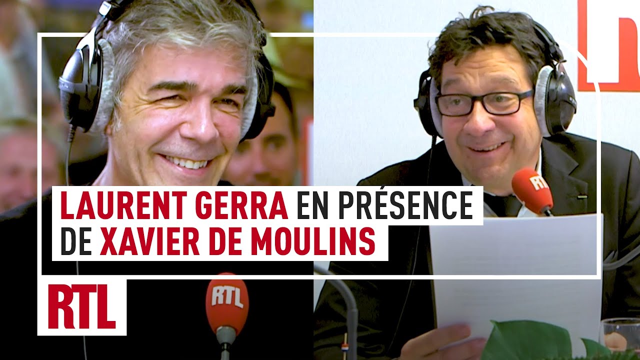 Chronique de Laurent Gerra en présence de Xavier de Moulins