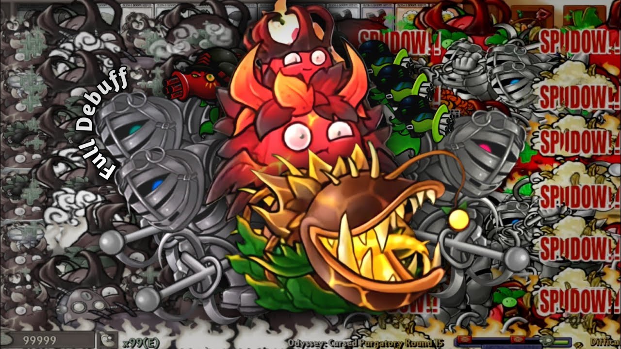 New update PvZ Fusion 3.4 | Purgatory Cursed Max Difficulty w/ Epic Twin Inferno Nut