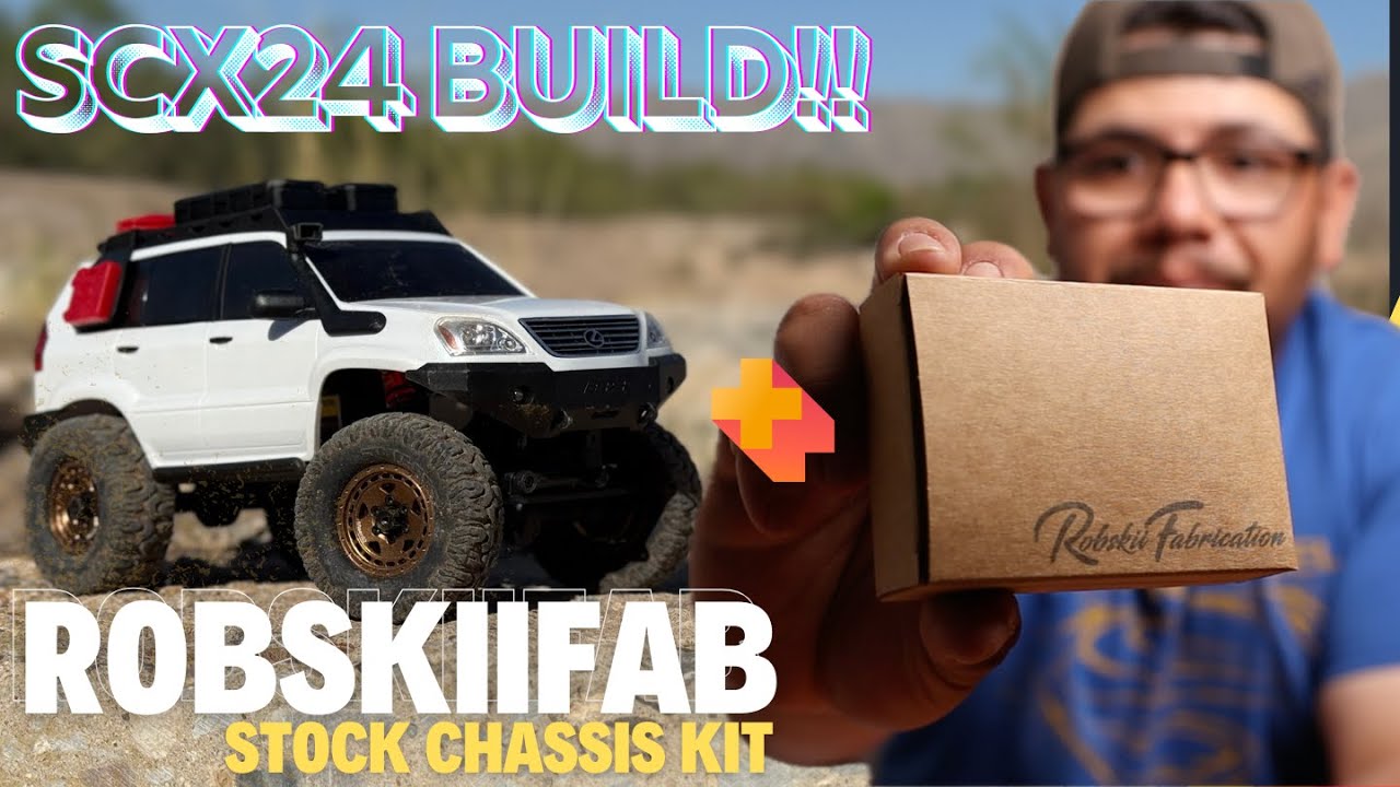 Установка стандартного комплекта шасси RobskiiFab на самый красивый SCX24!!