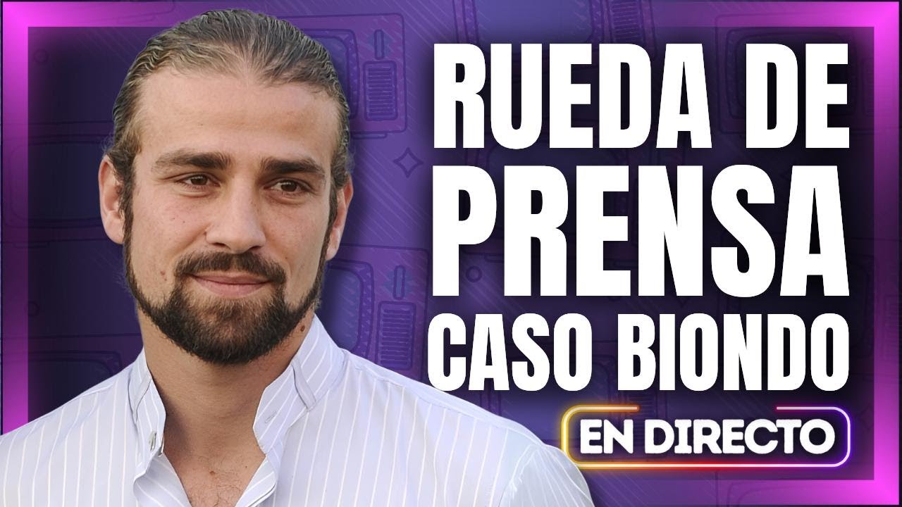 🔴EN VIVO: RUEDA DE PRENSA CASO MARIO BIONDO DESDE BARCELONA