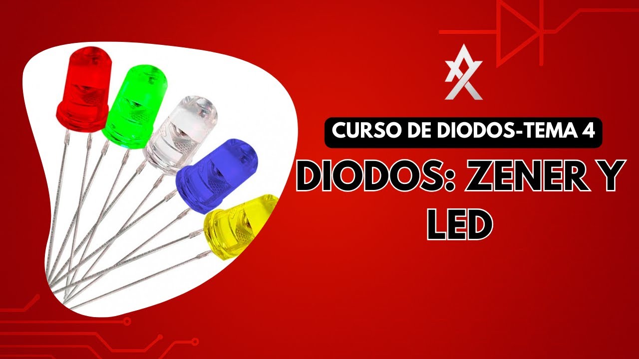 DIODOS: ZENER Y LED; CARACTERÍSTICAS, FUNCIONAMIENTO Y APLICACIONES