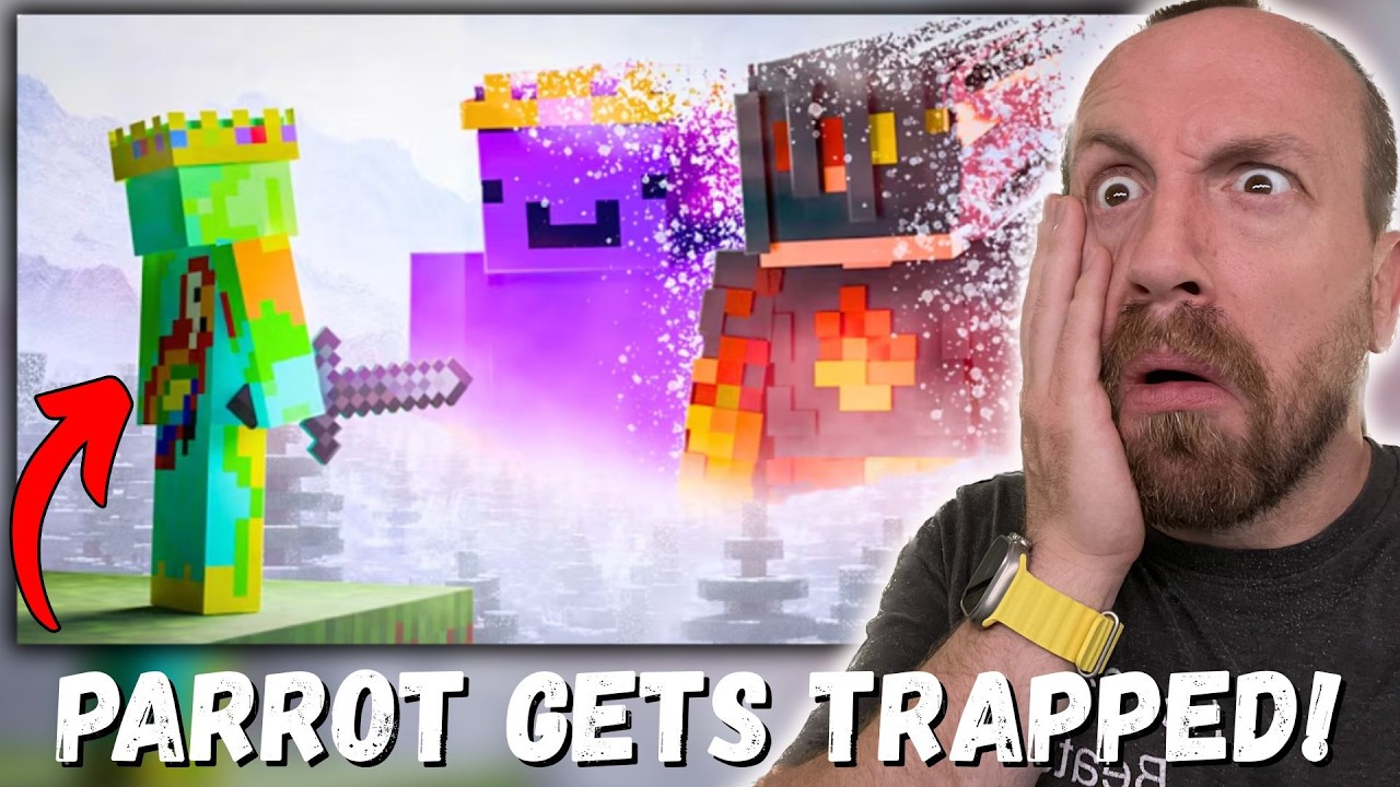 PARROT GETS TRAPPED!!! The War Against Wemmbu & FlameFrags (REACTION!!!)