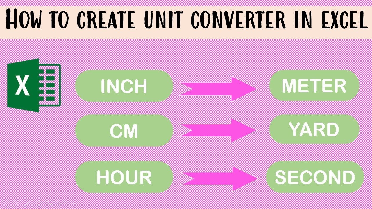 Unit Conversions In Excel | CONVERT FUNCTION in Excel | Measurement Unit  Conversations
