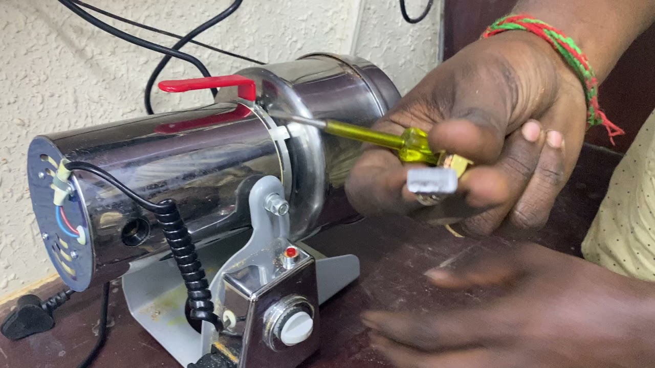 Fixing the Carbon bush - Spice Grinding Machine - SGM models