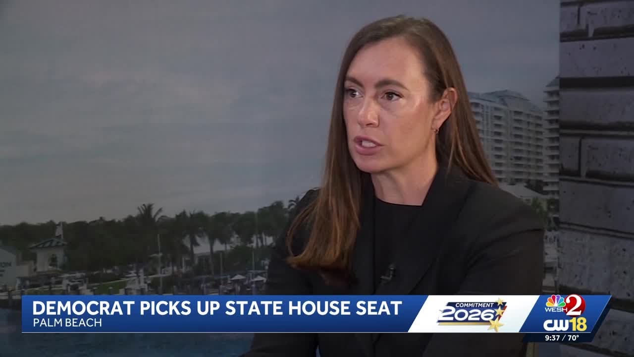 Democrat Emily Gregory wins Florida House race in district that includes Mar-a-Lago