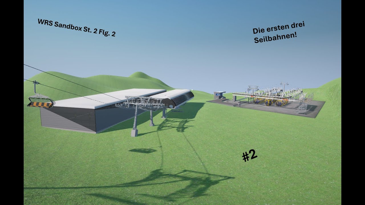 WRS Sandbox St.2 [] 2 [] Die ersten drei Seilbahnen!
