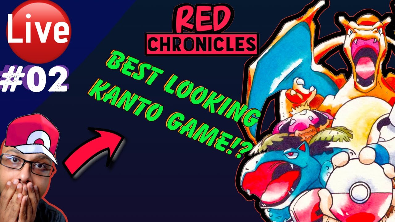 🔴Most Beautiful Kanto game Created!! 🔴LIVE #02