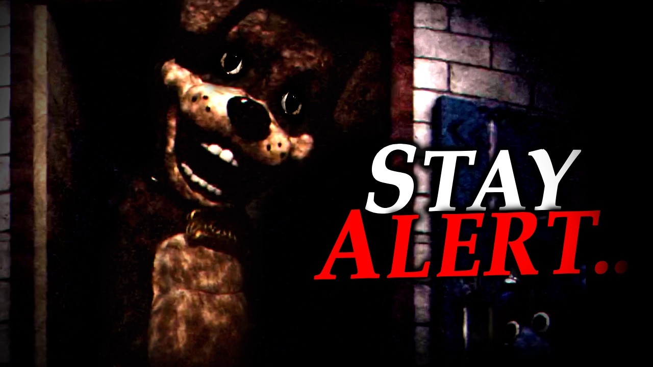 You Must Stay ALERT At All Times In This FNAF Game..