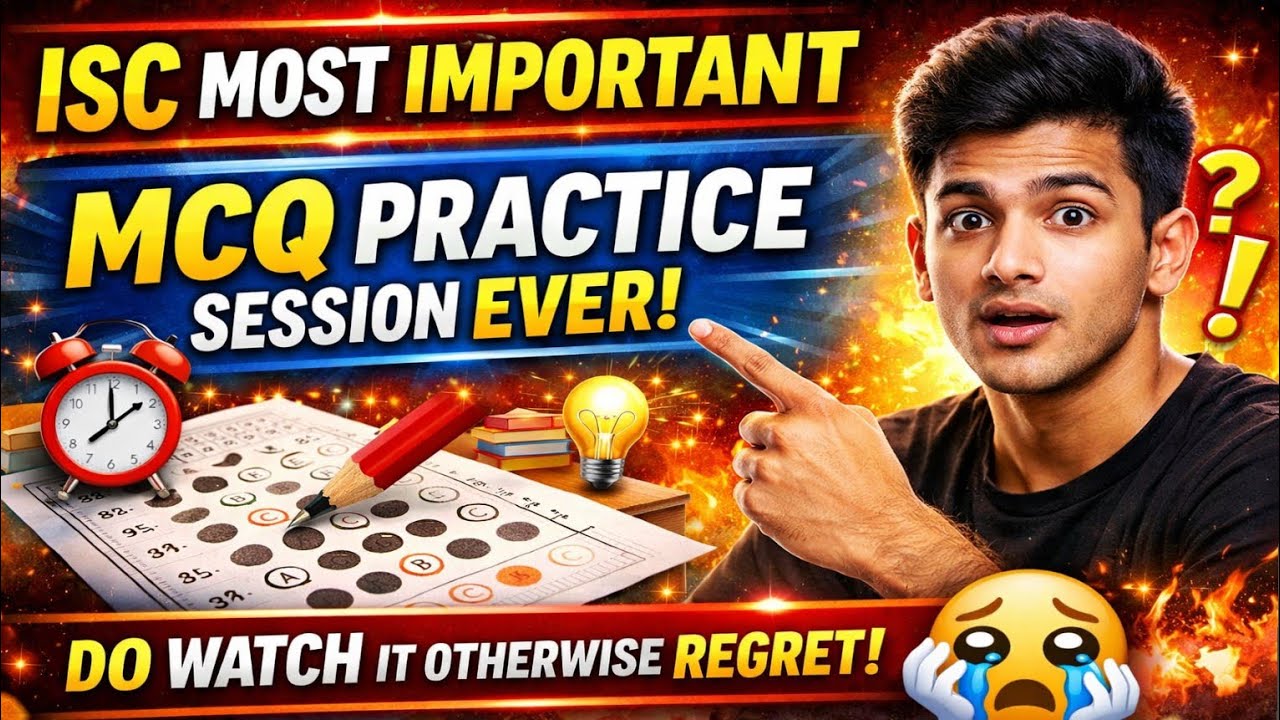 ISC Class 12th Commerce Most Important MCQs 🔥 | Miss Kiya Toh Pachtaoge!