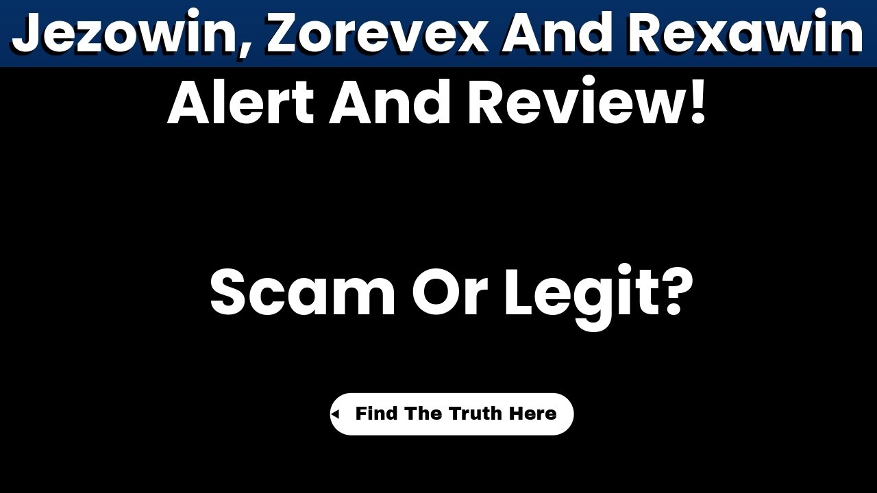 Обзор Jezowin, Zorevex и Rexawin: мошенничество или реальные платформы?
