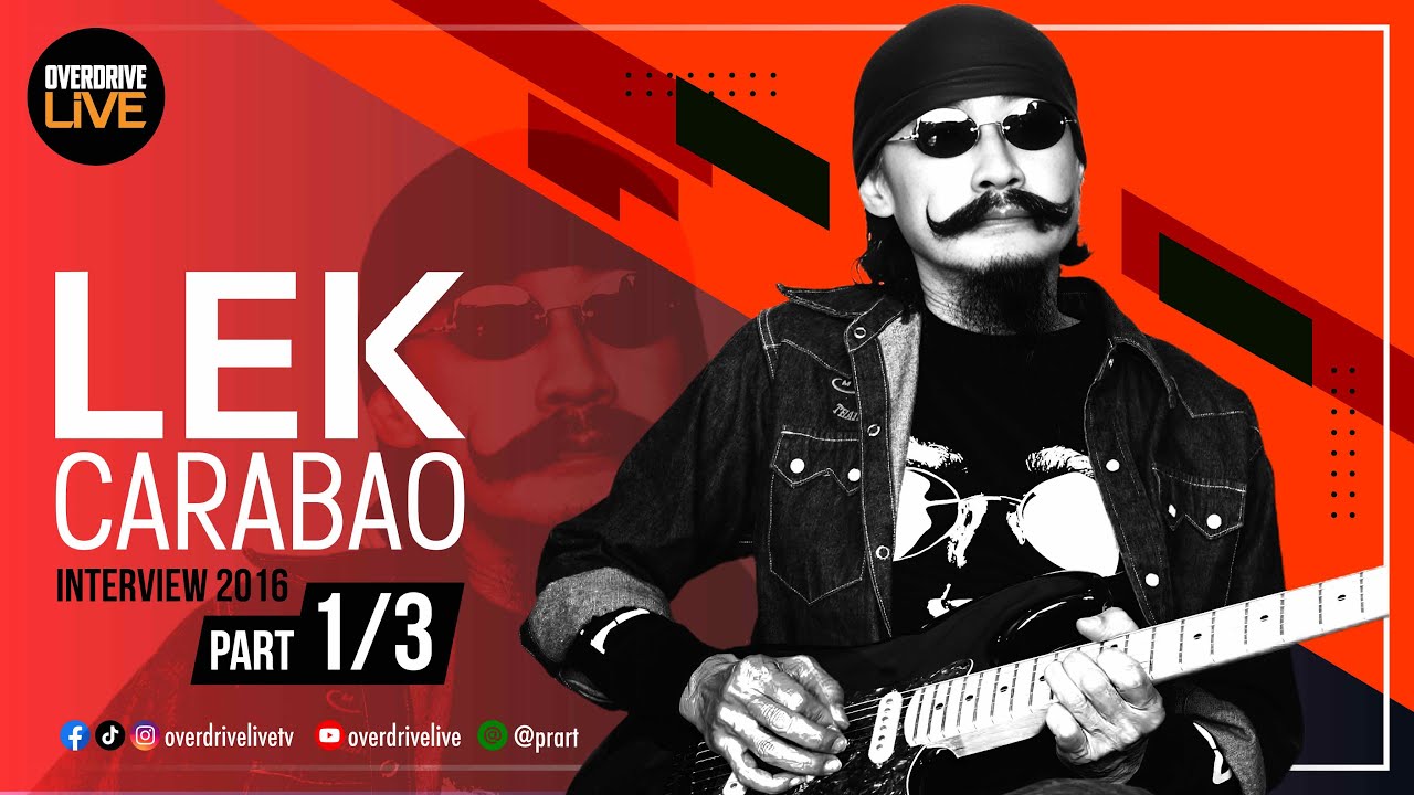 Lek Carabao (Interview 2016) Part 1/3