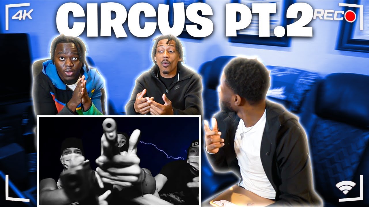 KK SPINNIN x LJAY GZZ x KDOT KEEPCLICKIN - CIRCUS PT.2 | РЕАКЦИЯ!