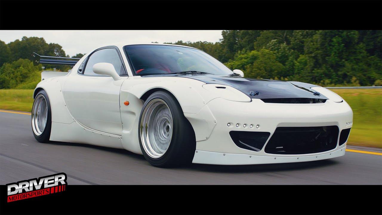 Rocket Bunny Pandem Widebody Mazda FD RX7 13B Turbo
