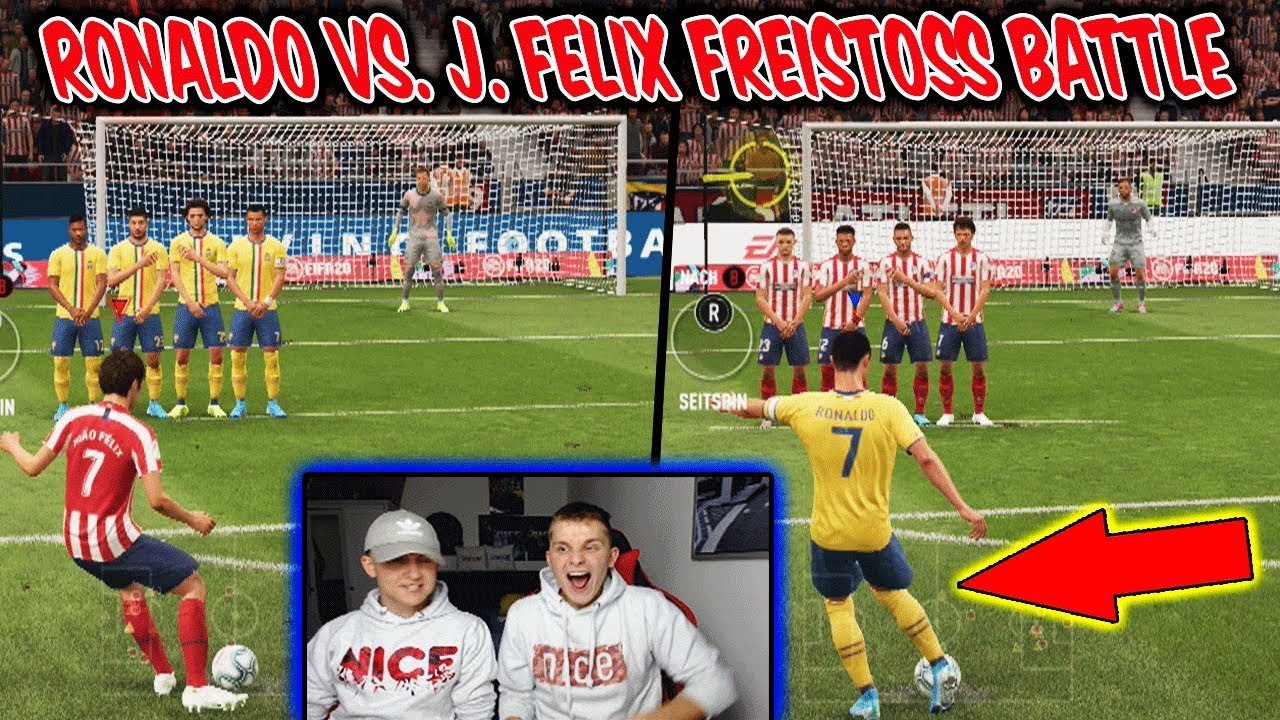 RONALDO vs. J. FELIX Freistoss Generationen Duell vs. kleinen BRUDER! - Fifa 20 Ultimate Team