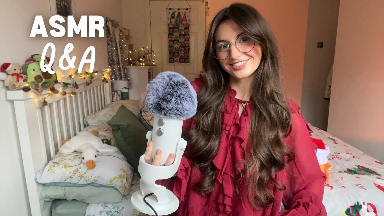ASMR Q&A🥀 (1 hour of whisper rambles)