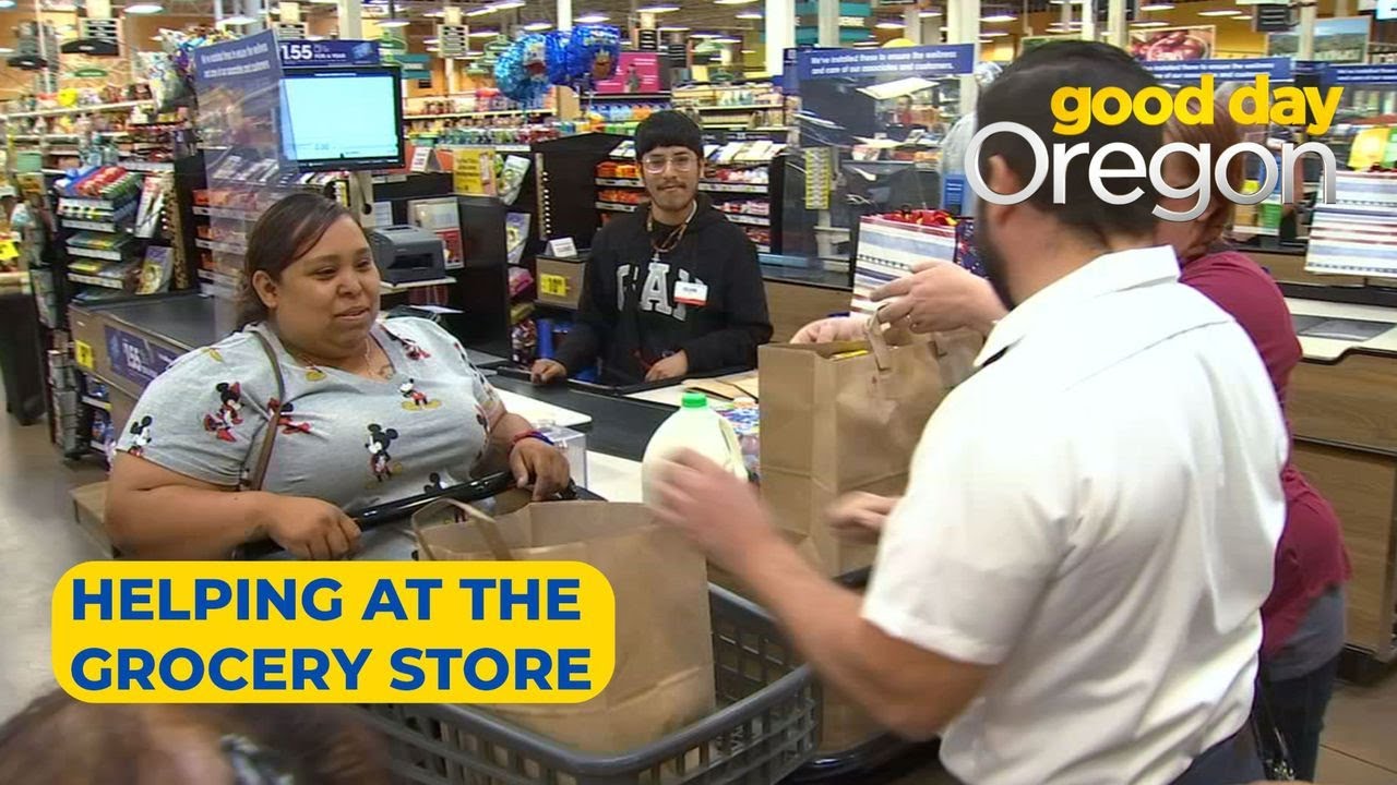 FOX 12 Surprise Squad giving summer relief at the grocery store