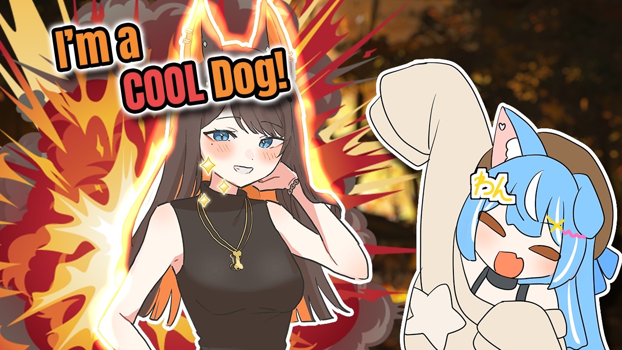 Ruru The COOL Dog Enter The Street!!