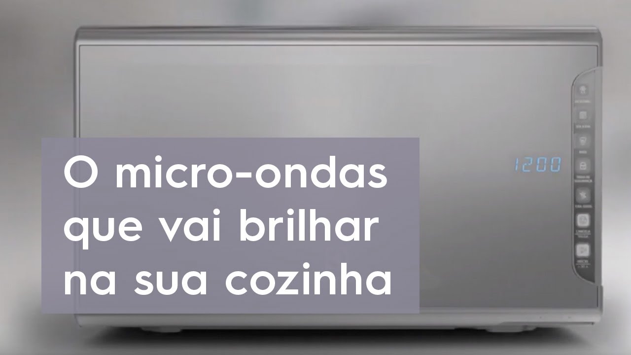 Conheça o micro-ondas 31L com Painel Integrado (MI41S)