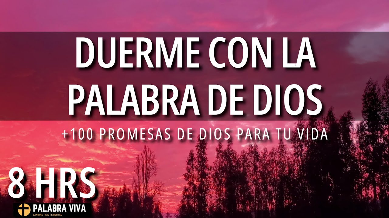 Palabra de Dios para dormir | Versículos que traen paz y sanidad a tu corazón | 8 hrs