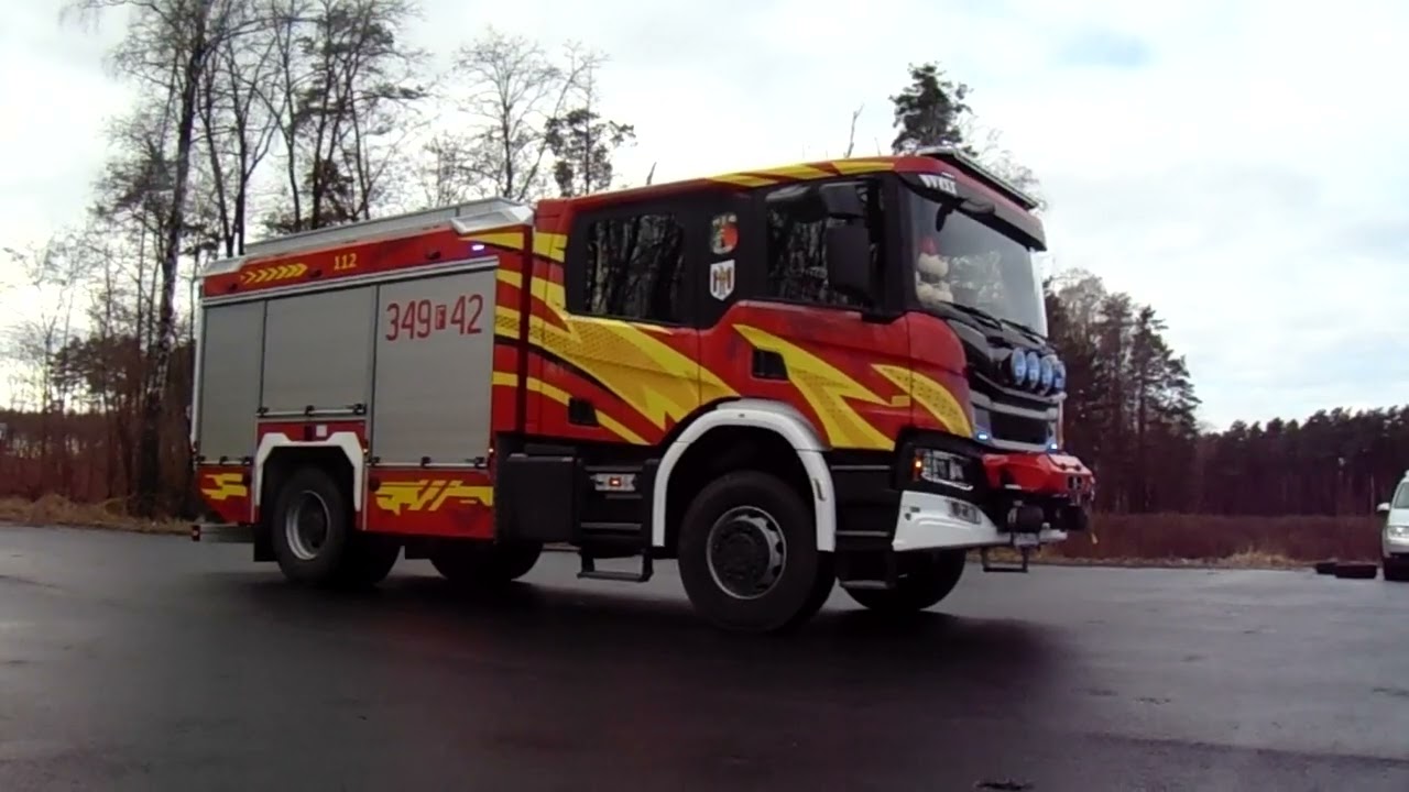 Nowa Scania w OSP Mozów! - prezentacja