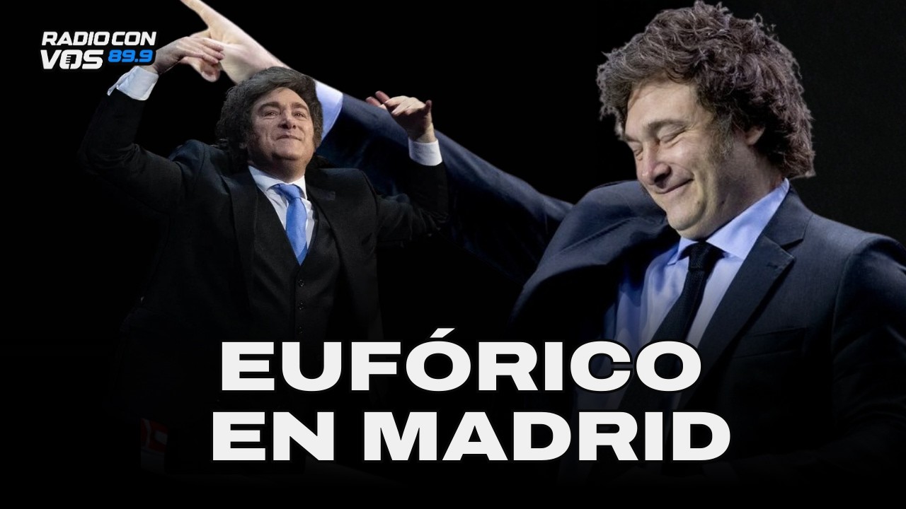 ¿MILEI haciendo el ridículo en ESPAÑA? I GALVALIZI EN GAMBITO DE DATOS