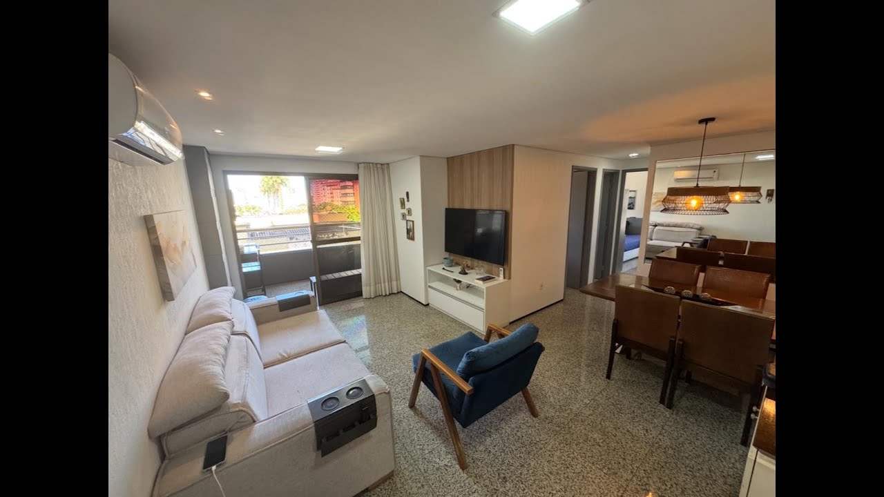 Vendo apartamento no Meireles com 78m².