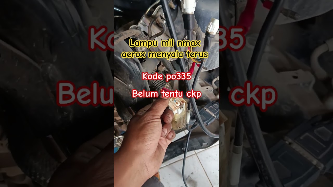 lampu mil n max menyala terus 