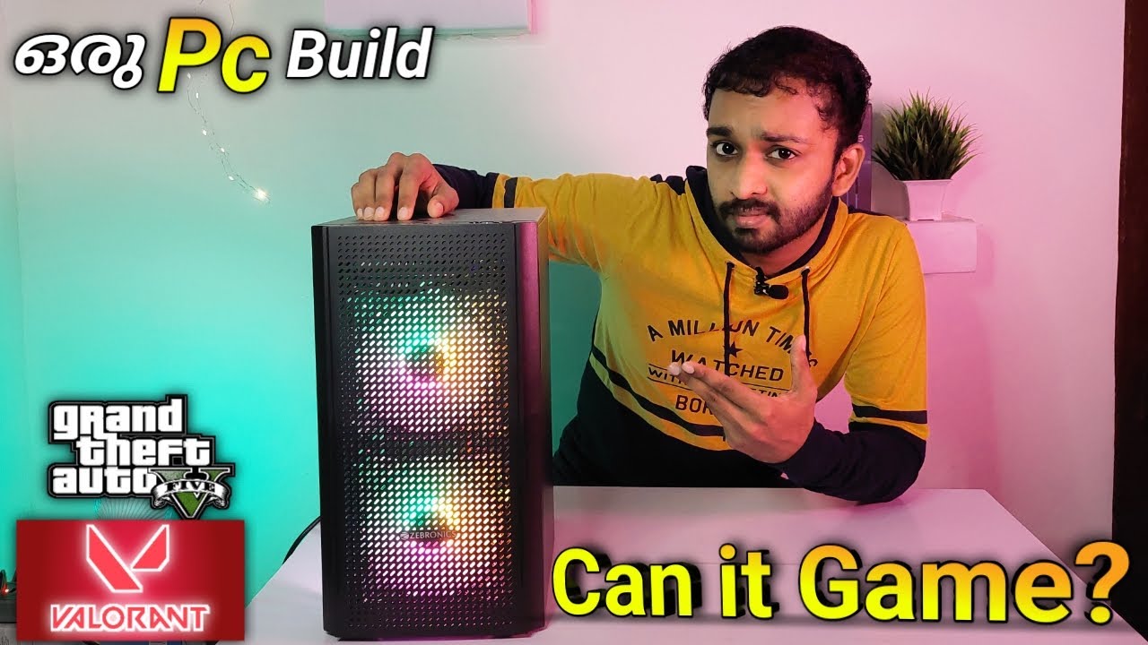 10k Pc Build for Valorant & GTA 5 with benchmarks Malayalam in 2022 | Techmart360