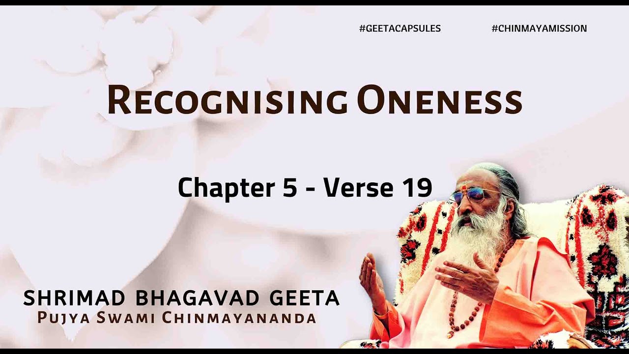Bhagavad Geeta - Becoming one - (Chapter5 Verse 19 ) | #GeetaCapsules