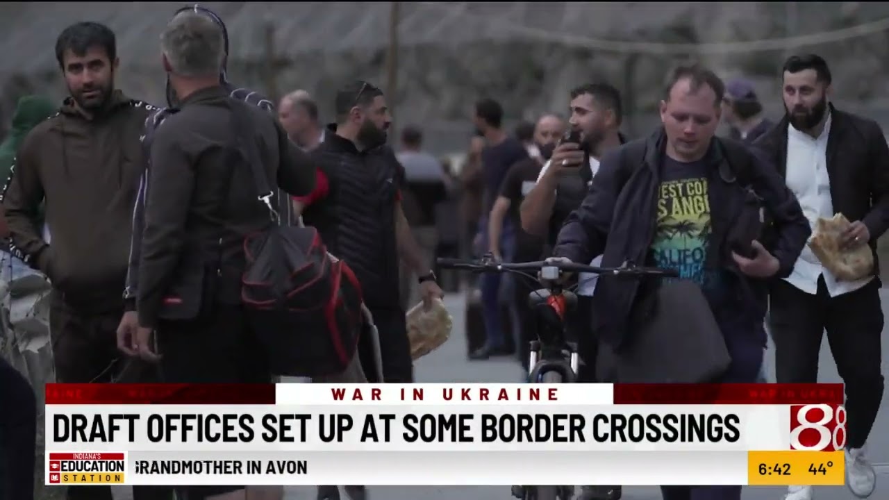 Russian draft offices set up at some border crossings as citizens try to flee