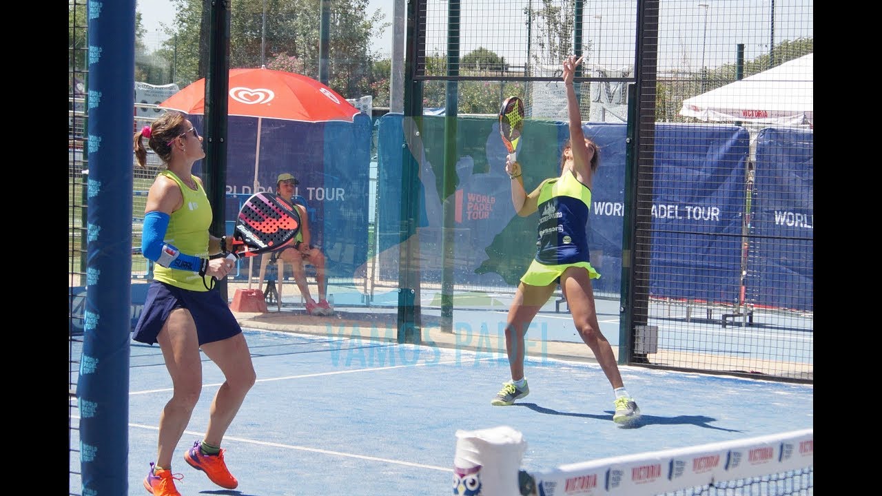 Vamos Pádel. Cata Tenorio y Bea González contra Raquel Piltcher y Nuria Rovira