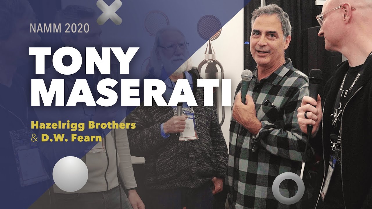Tony Maserati on the D.W. Fearn VT-5 &  VT-7 #NAMM2020