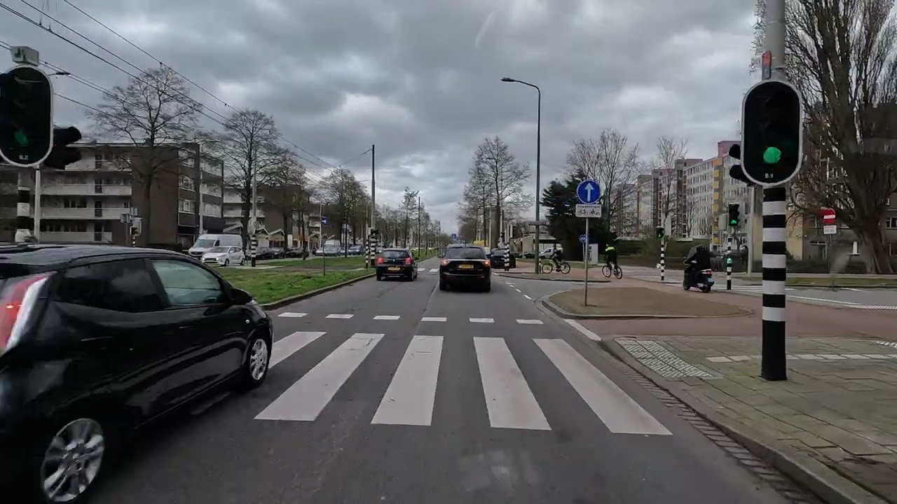Omleiding lijn 37 Leyweg richting Delft