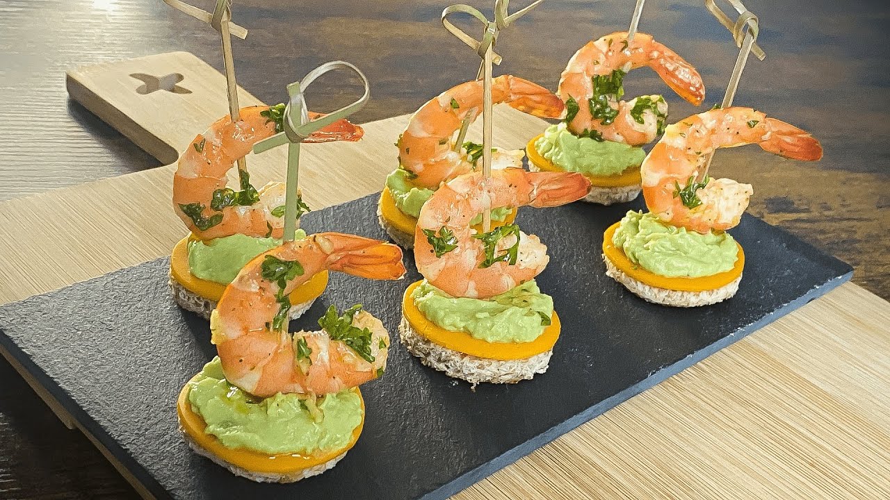 Ap&eacute;ritif aux crevettes