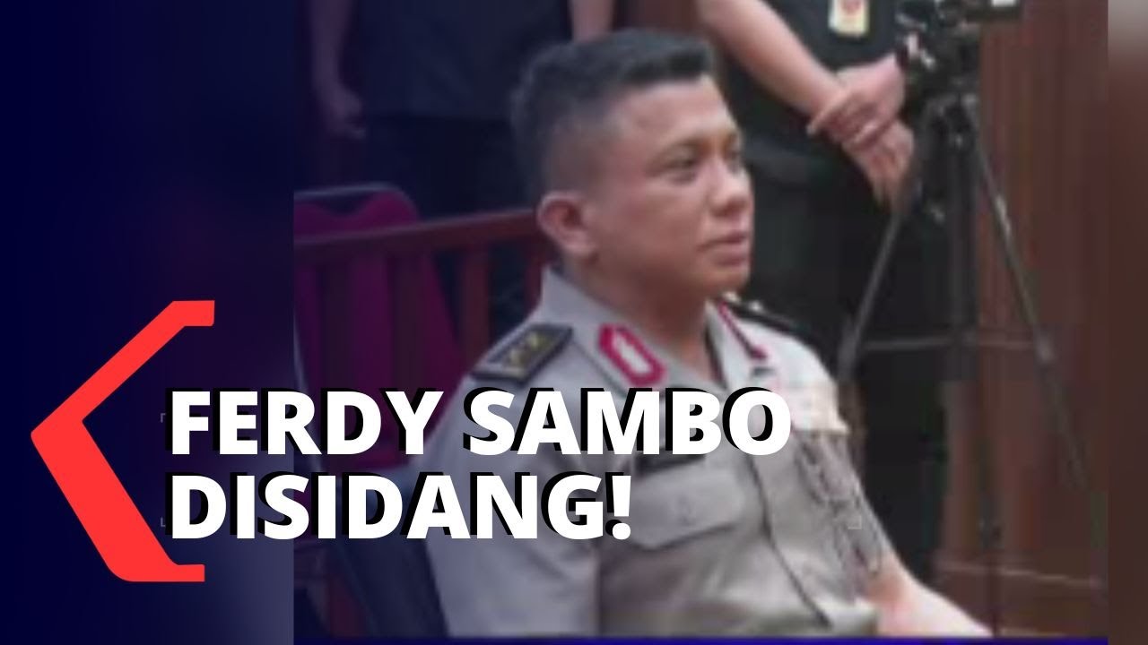 Detik-detik Ferdy Sambo Masuk Ruang Sidang Etik Kasus Pembunuhan Brigadir J