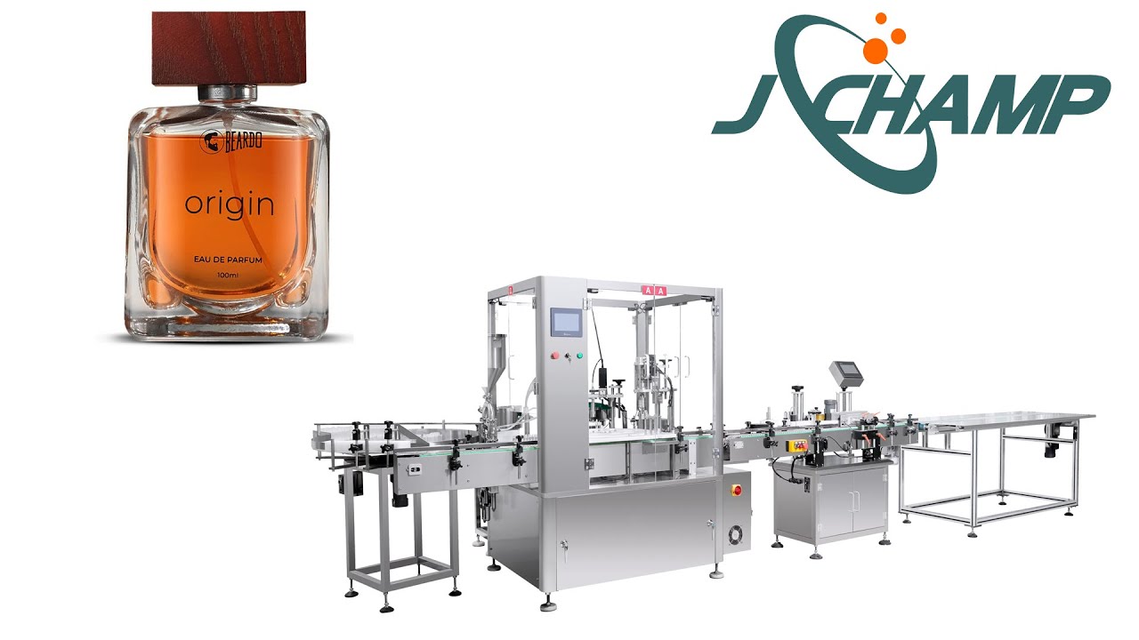 l&iacute;nea de llenado y taponado autom&aacute;tico para esmaltes de u&ntilde;as, perfumes, cosm&eacute;ticos