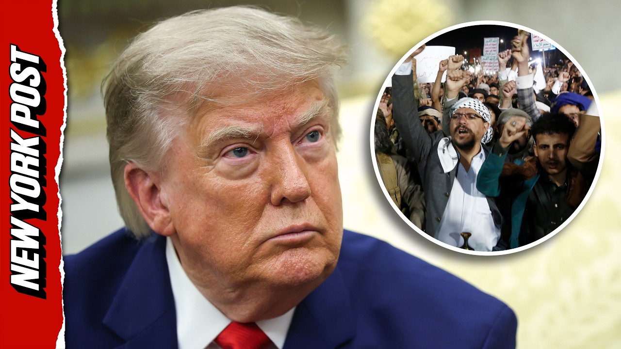 Watch Trump's Response to a Possible Houthi Red Sea Blockade: 