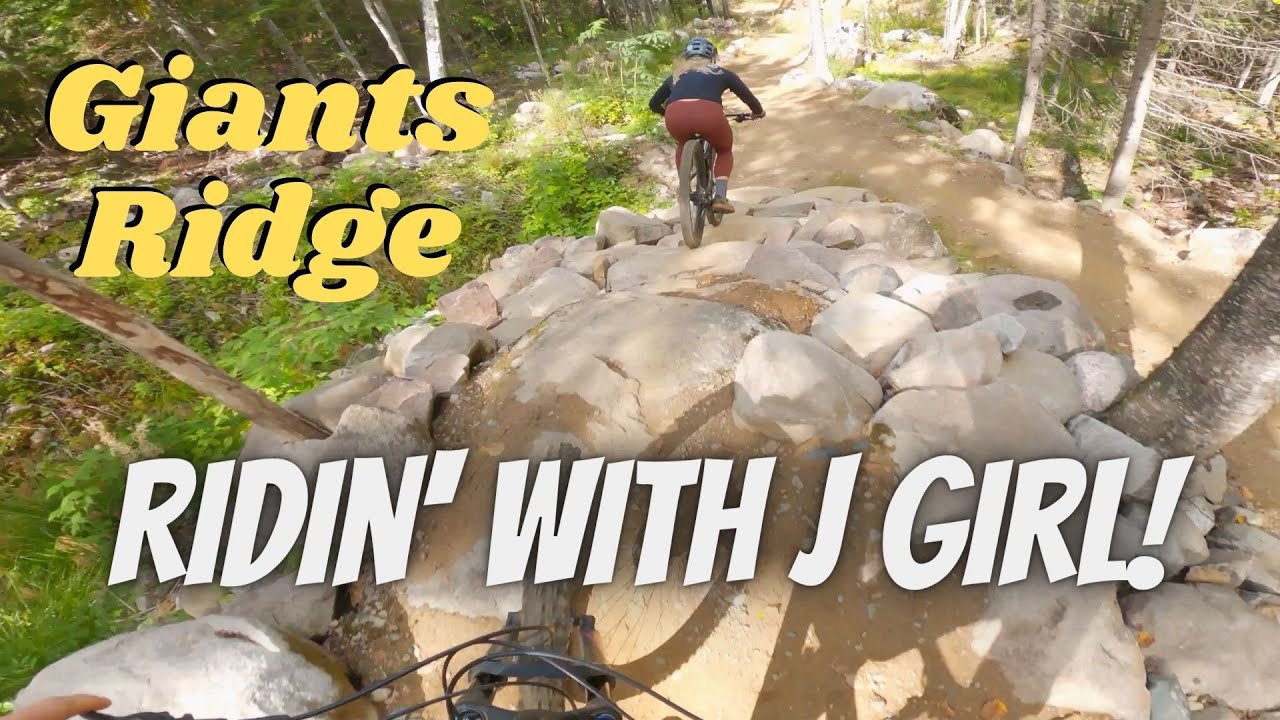 Giants Ridge Bike Park with J Girl - Ridin' NEW flow trail Ribbit with classics Leapfrog & Tadpole!