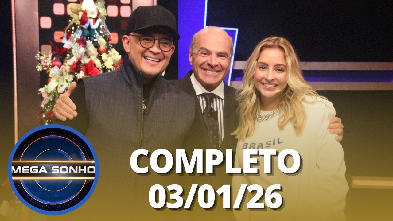 Mega Sonho: Ju Marques e Bruno Avelar (03/01/26) | Completo