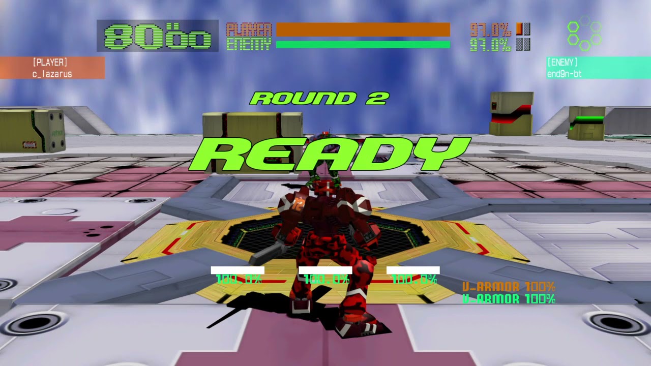 [オラタン] コマンダー vs. バトラー (2021.03.24) 電脳戦機バーチャロン マスターピース 1995～2001