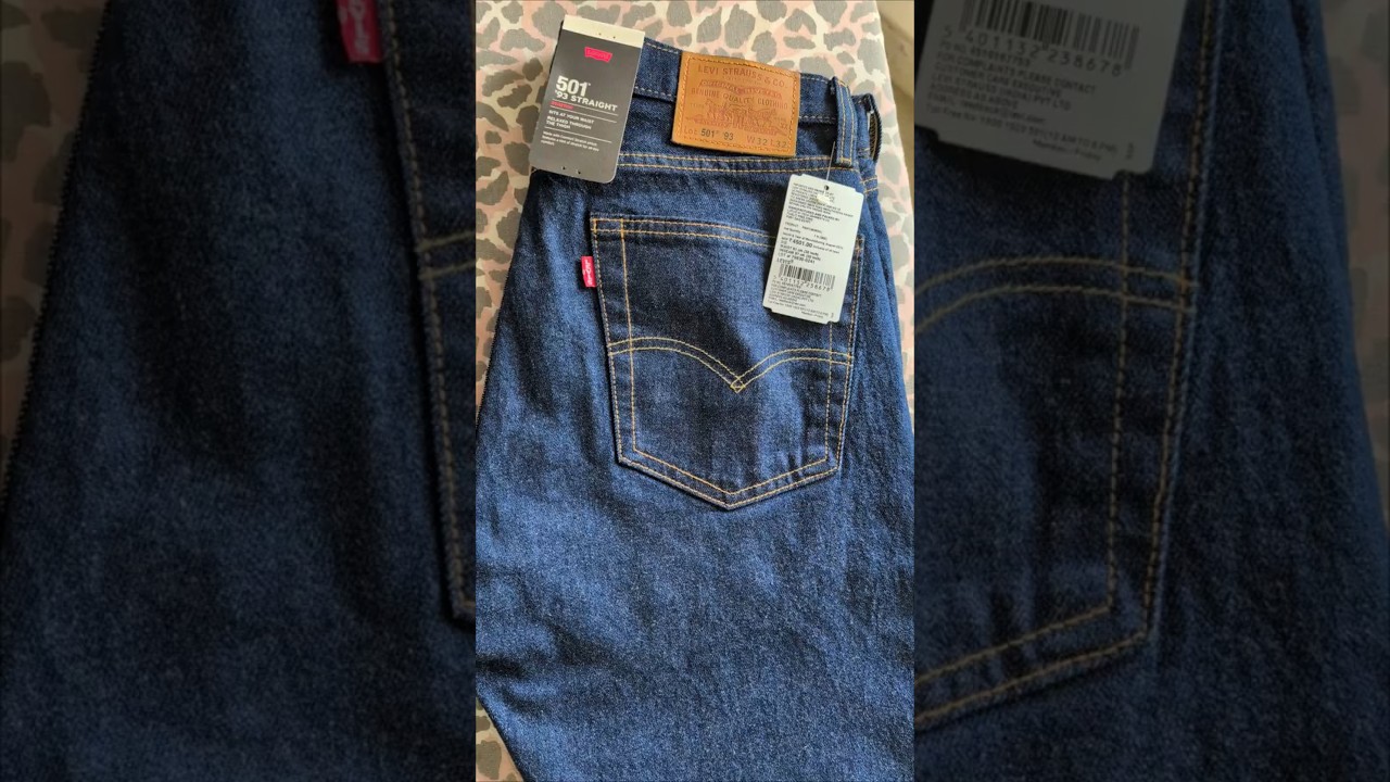 Levi's 501 '93 Straight Fit &ndash; Classic Denim, Timeless Style #levis #denim #jeans #selvedgedenim