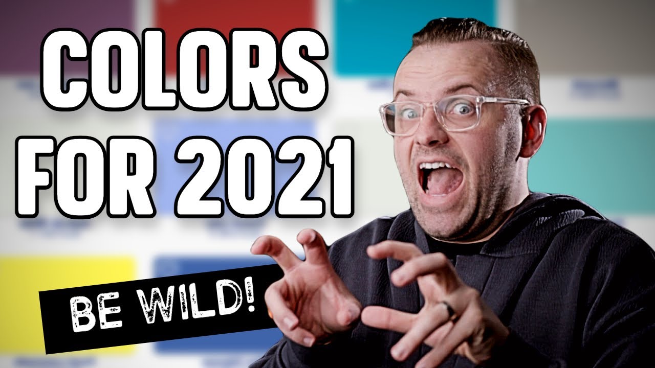 INTERIOR DESIGN TRENDS | PAINT COLORS FOR 2021 | "BE WILD" PALETTE