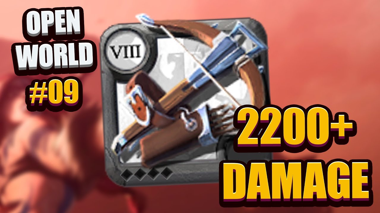 2444 Damage in ONE SHOT Pt.9 | Crossbow Solo PvP | Albion Online