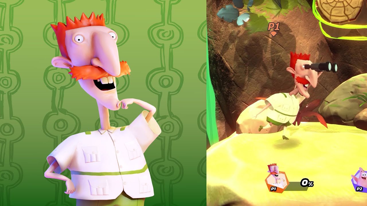 Nigel Thornberry Showcase – Nickelodeon All-Star Brawl