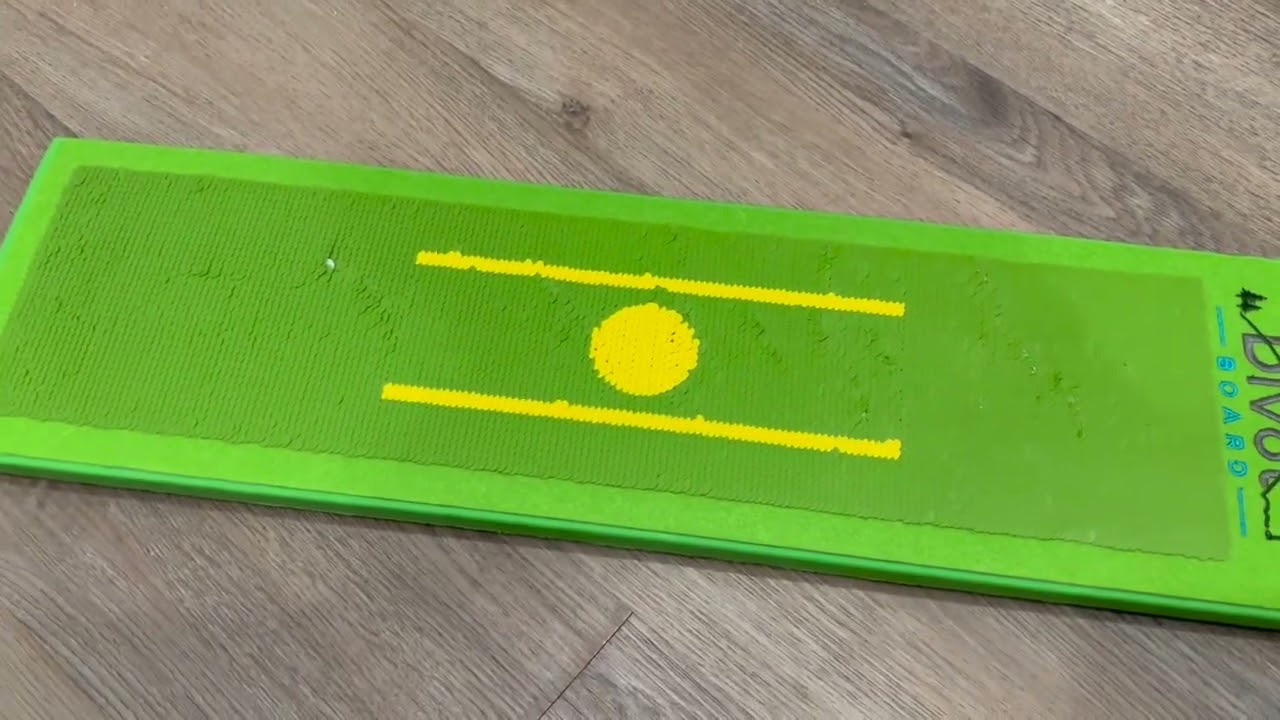 In Hand Review of Divot board