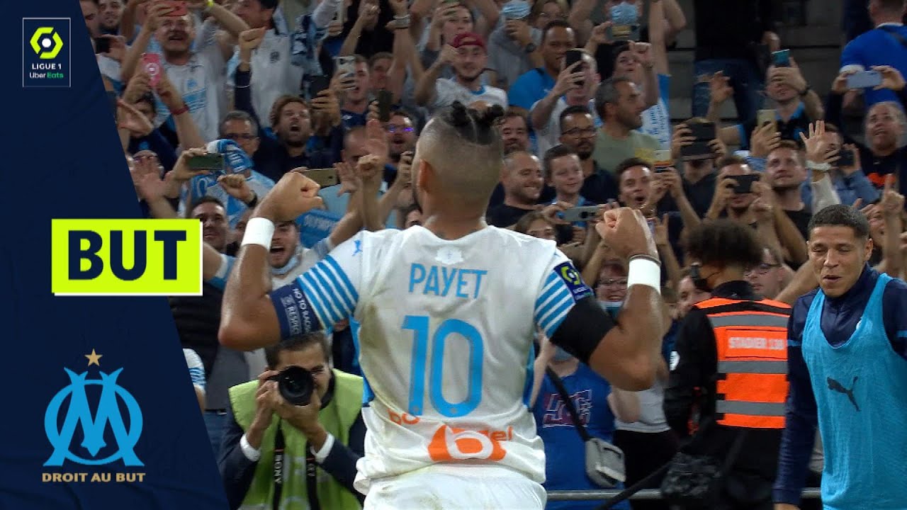 But Dimitri PAYET (45' +3 pen - OM) OLYMPIQUE DE MARSEILLE - RC LENS (2-3) 21/22