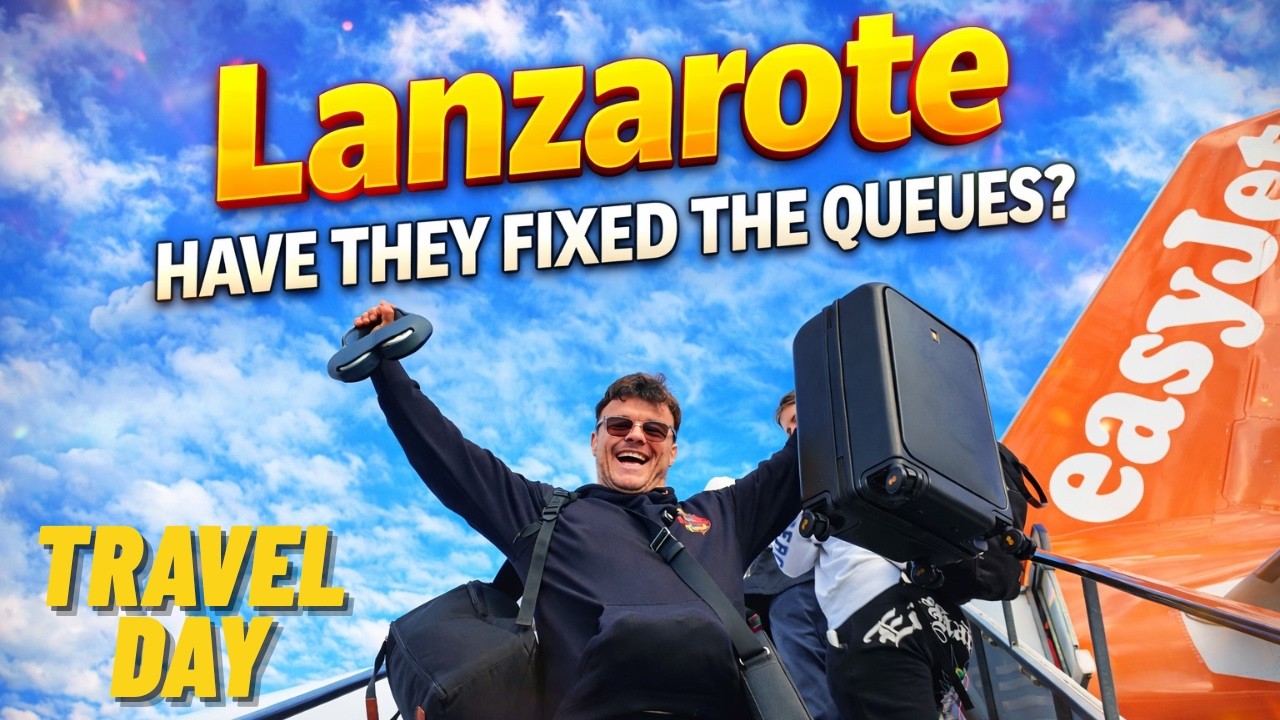 Travel day ! Lanzarote here we come !!!!!