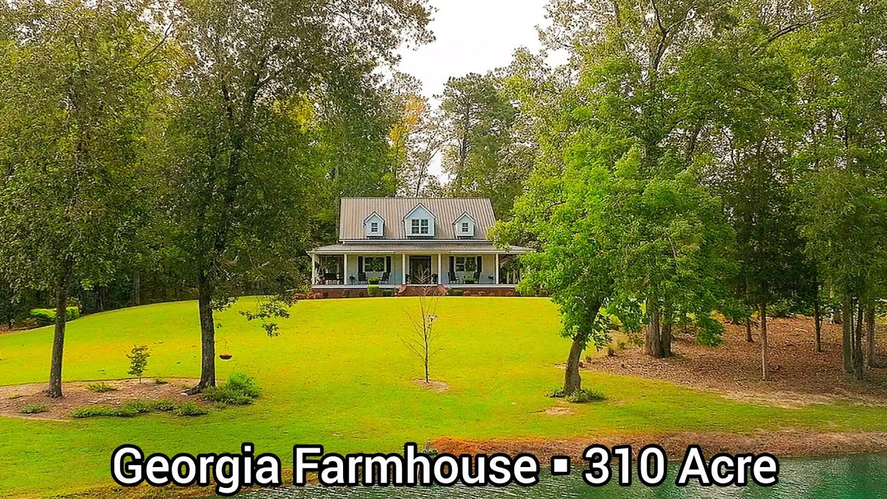 Grorgia Farms For Sale | 307 Acres | Georgia Land For Sale | Ponds | Pool | Acreage Homes